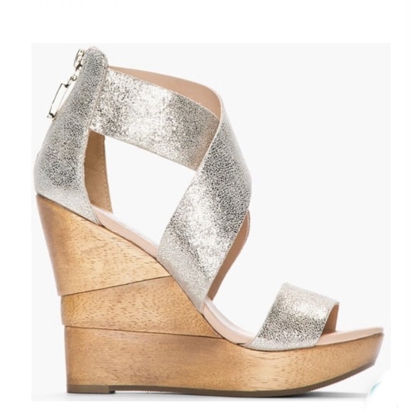 DIANE VON FURSTENBERG Opal Wedge Sandals - Picture 13 of 14